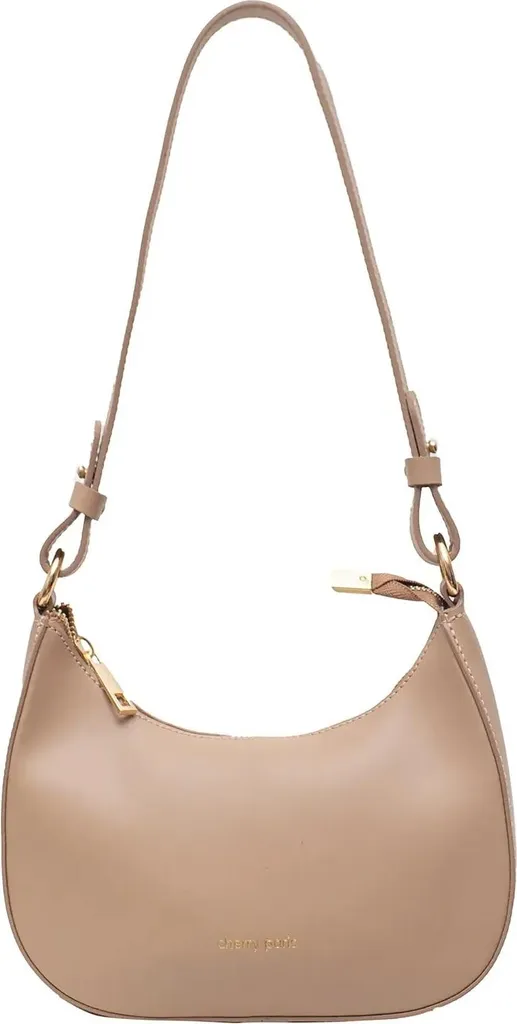 Cherry Paris Dana 4076 Sable: Borsa a Tracolla Trendy in Pelle Liscia