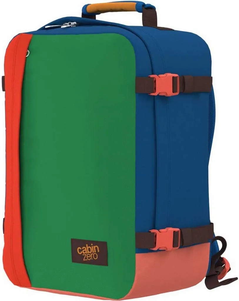 Sac à Dos de Cabine 36L CabinZero Classic Tropical Blocs Multi-Usage