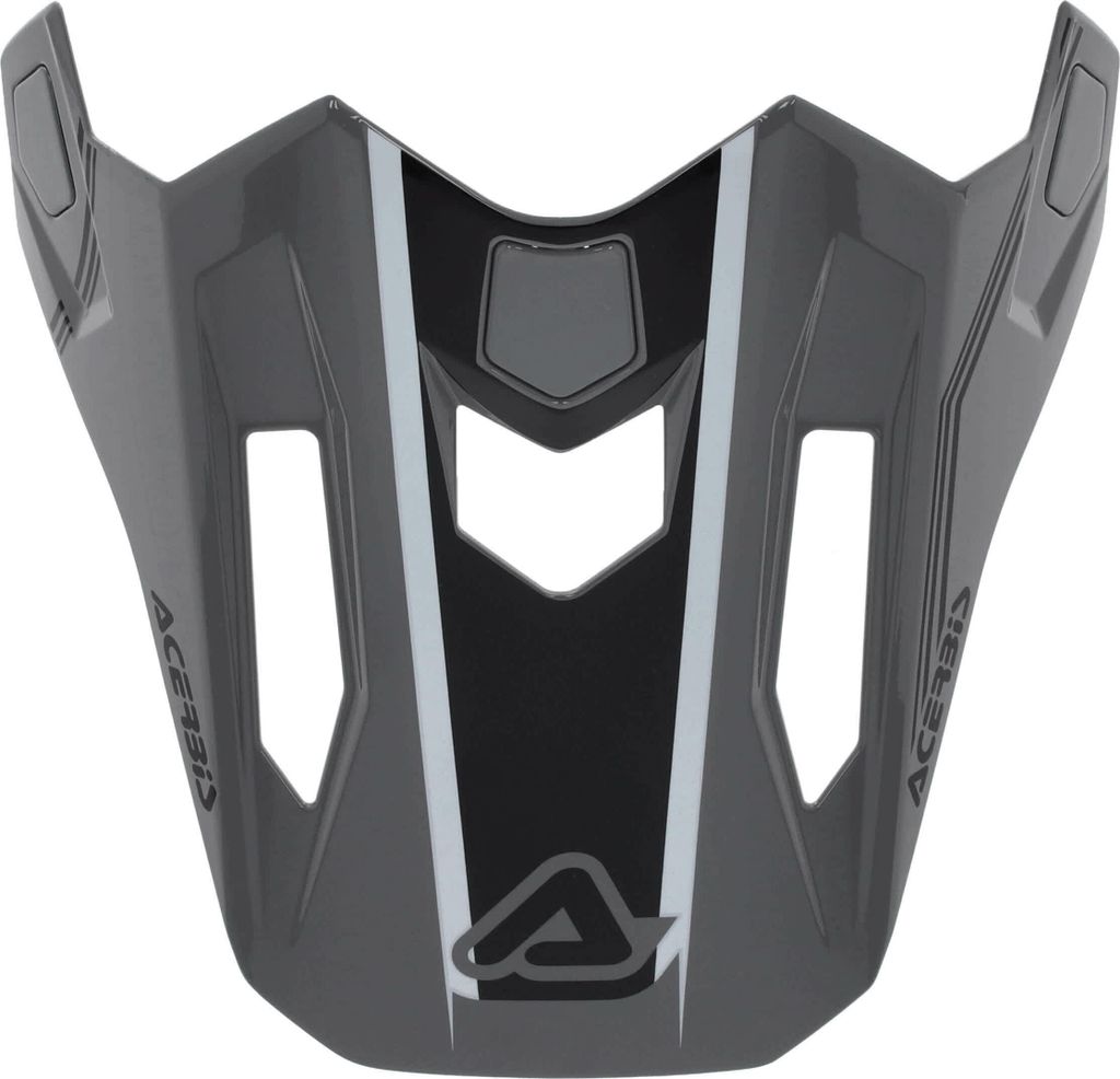 ACERBIS Graue/Schwarze Visier für WHOOPS Helm