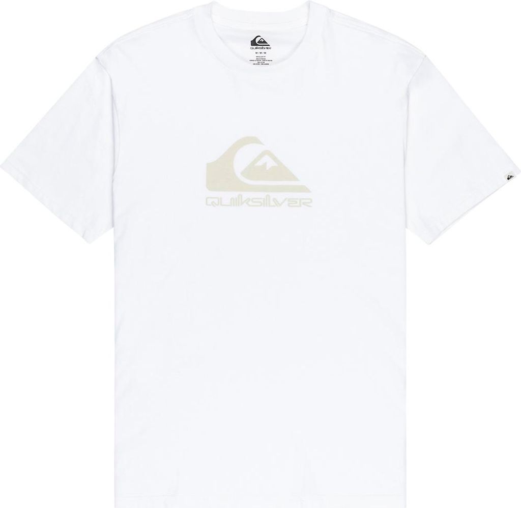 Quiksilver Evo Comp Logo Kurzarm-t-shirt Weiß 2XL Mann Weiß 2XL
