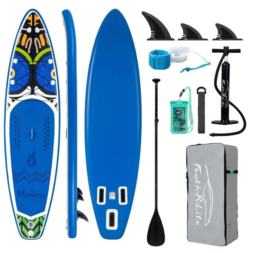 Planche de Stand Up Paddle Gonflable SUPFR02D Légère avec Accessoires