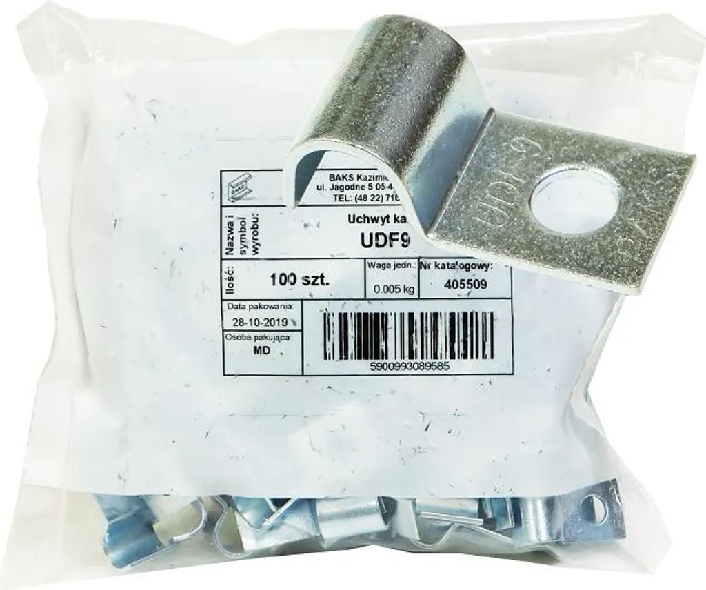 Support de Câbles UDF 9 BAKS pour Organisation de Réseaux en Lot de 100