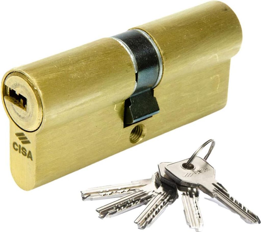 Cylindre Cisa Asix Laiton Cylindre De Sécurité 30x40mm Image du produit 