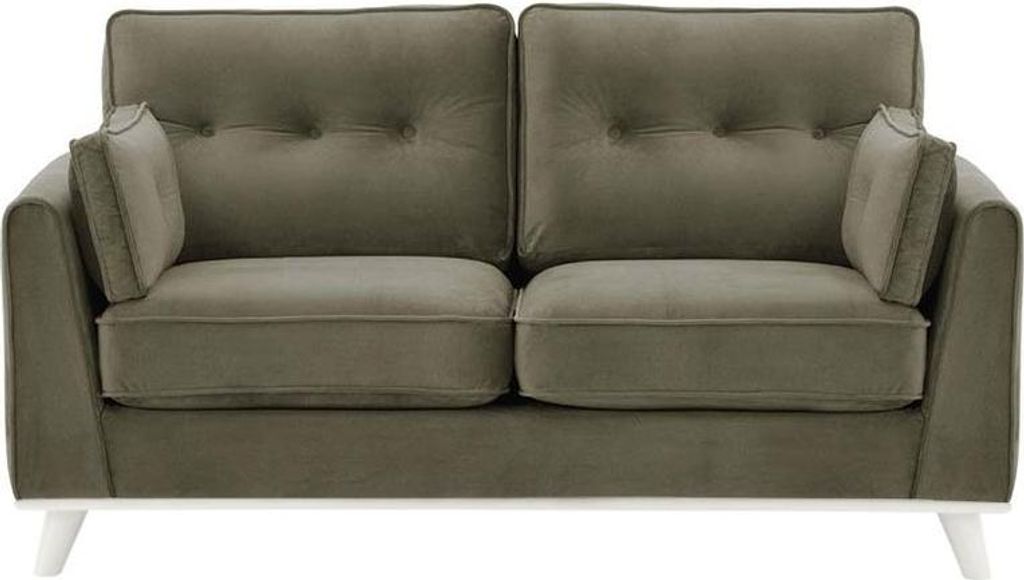 Zweisitzer-Sofa Farrow-Velluto 17-white