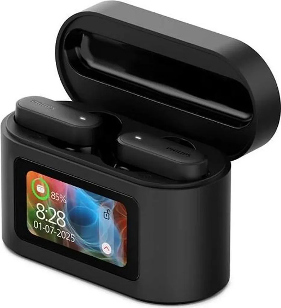Philips TAT6000BK Ecouteurs True Wireless Noir avec Micro Intégré