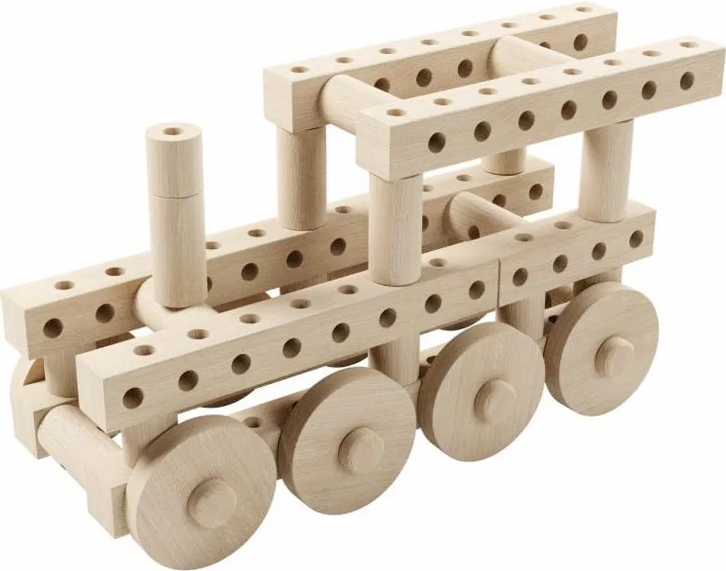 Walachia 67 Pcs Bois Construct Kit Maquette - Construction Facile et Durable - 4