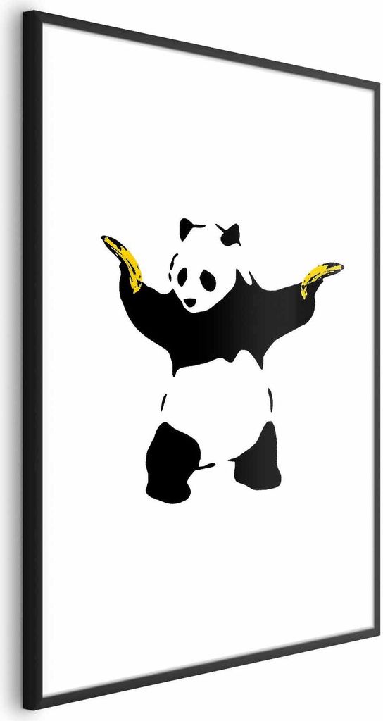 Posterpapier Poster - Panda with Guns 60x90 cm Streetart g-C-0219-ao-a