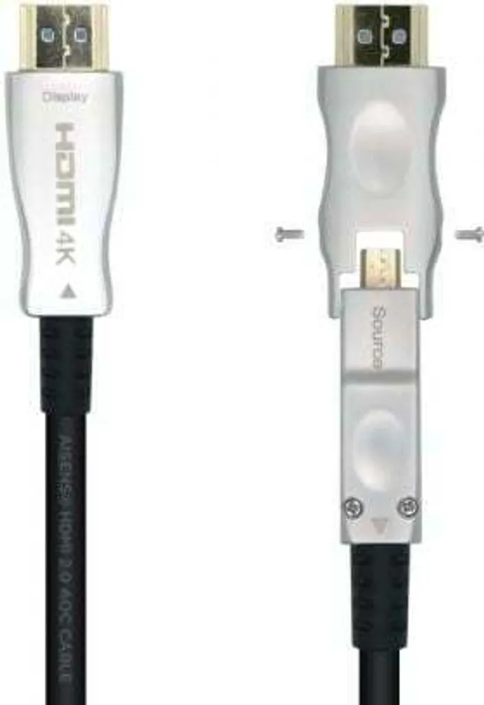 Cavo HDMI 2.0 AOC Aisens 30m | 4K 60Hz 18Gbps Smontabile Nero