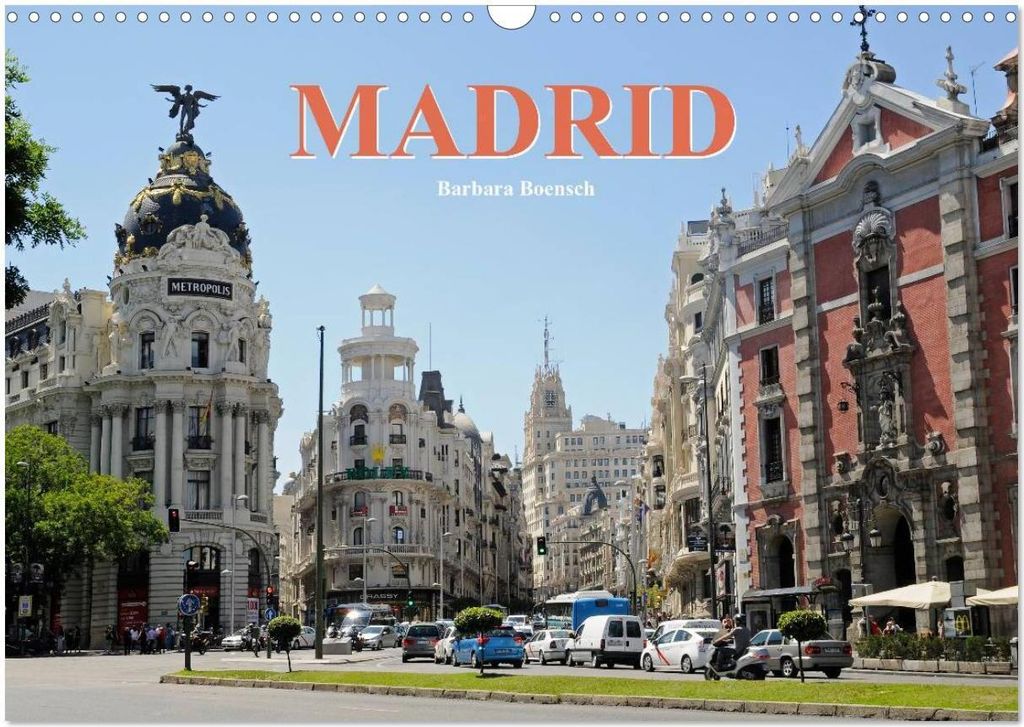 Madrid (Wandkalender 2026 DIN A3 quer), CALVENDO Monatskalender