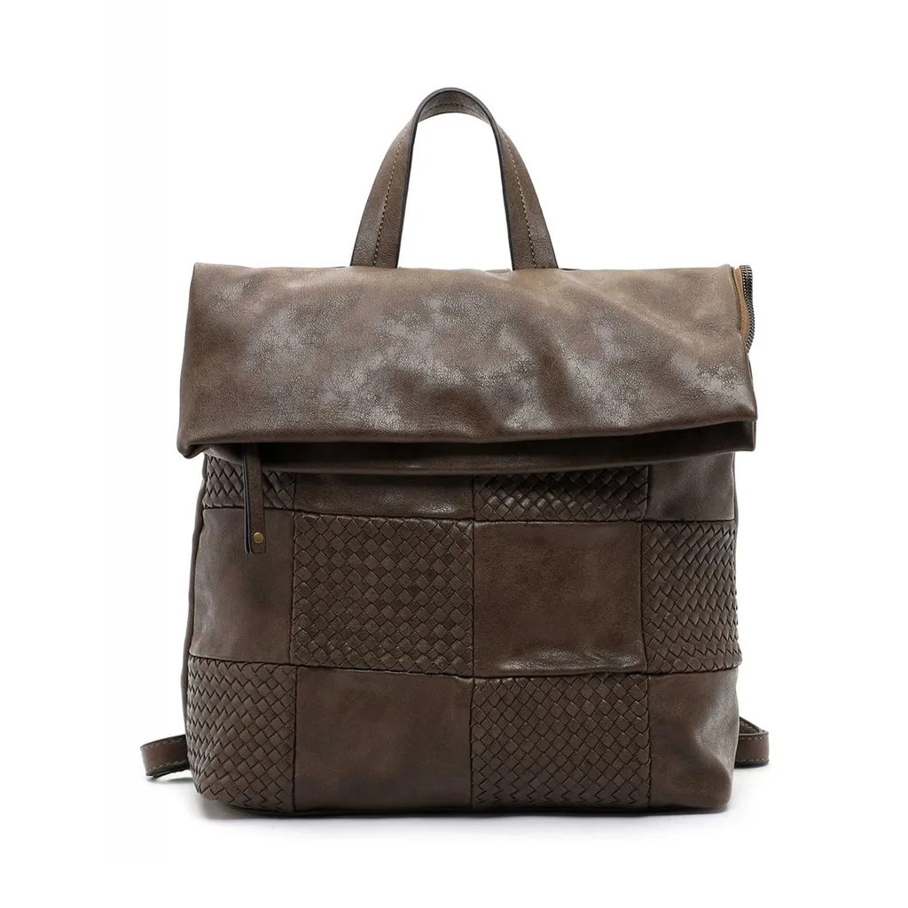 Sac à dos SURI FREY Bly Backpack Mud marron foncé pour femme citadine