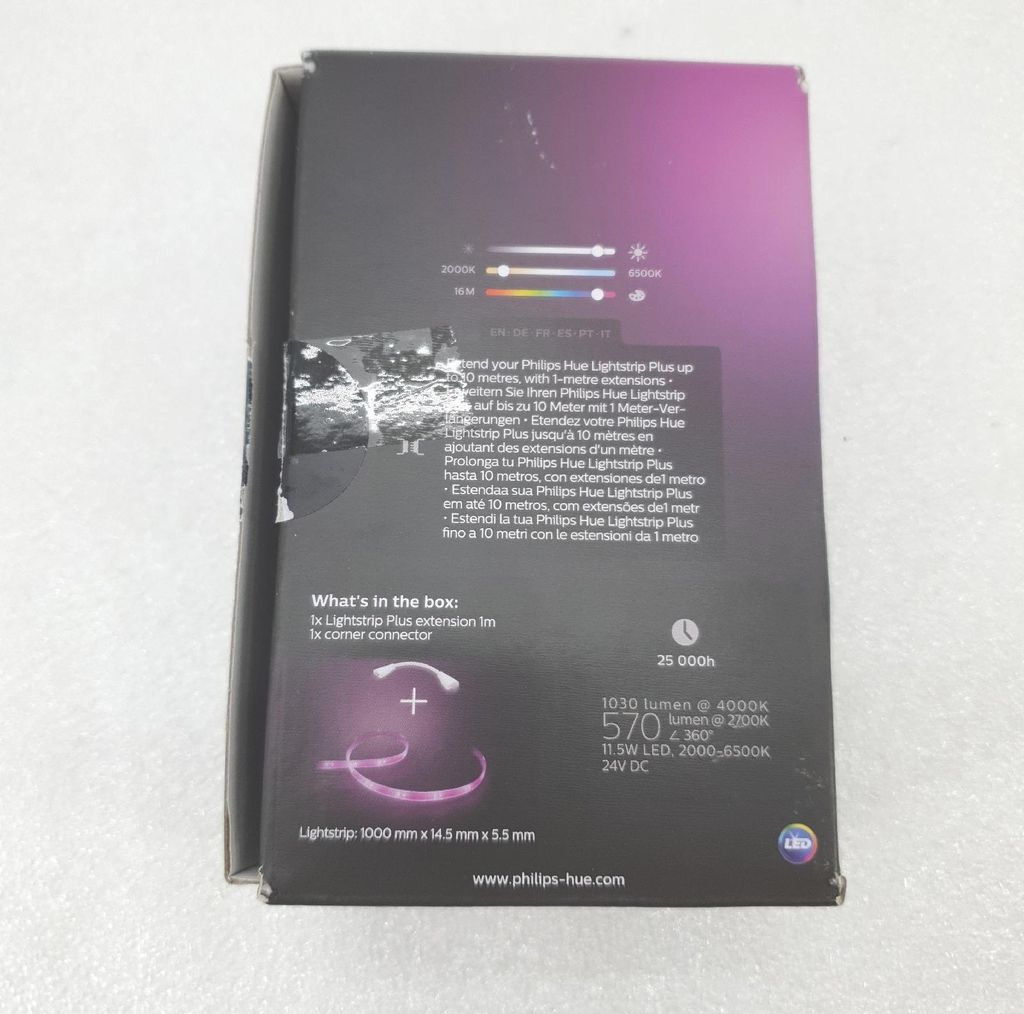 Philips Hue LightStrip Plus 1 m predĺženie BT Obrázok produktu 29