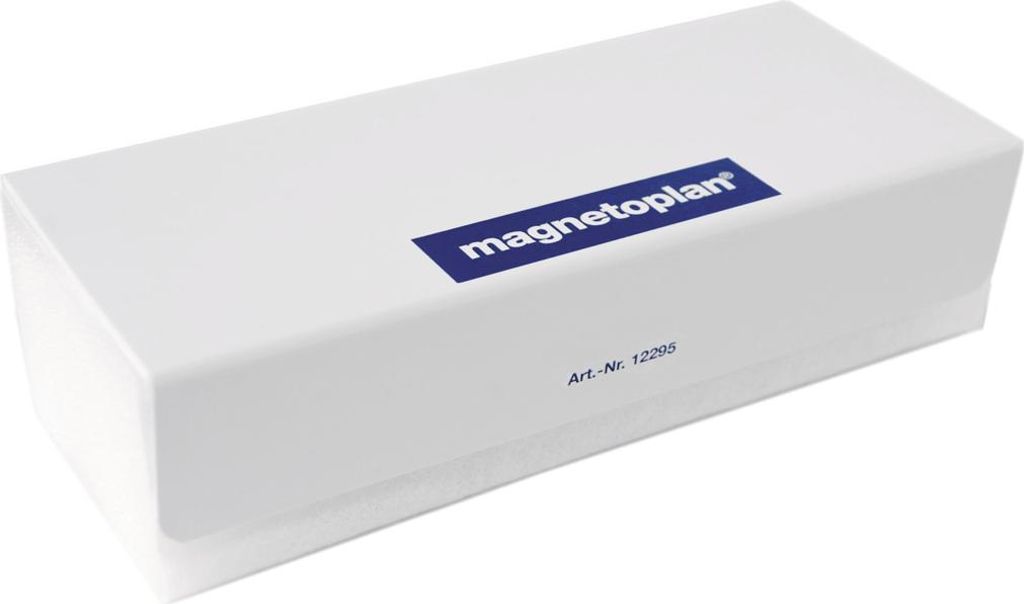 Magnetoplan 12295, Houbička na mazání tabule, Bílá, Obrázek produktu 