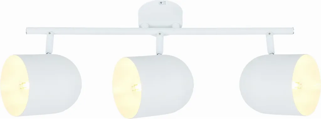 Luminaire de plafond AZURO blanc : plafonnier moderne pour votre salon