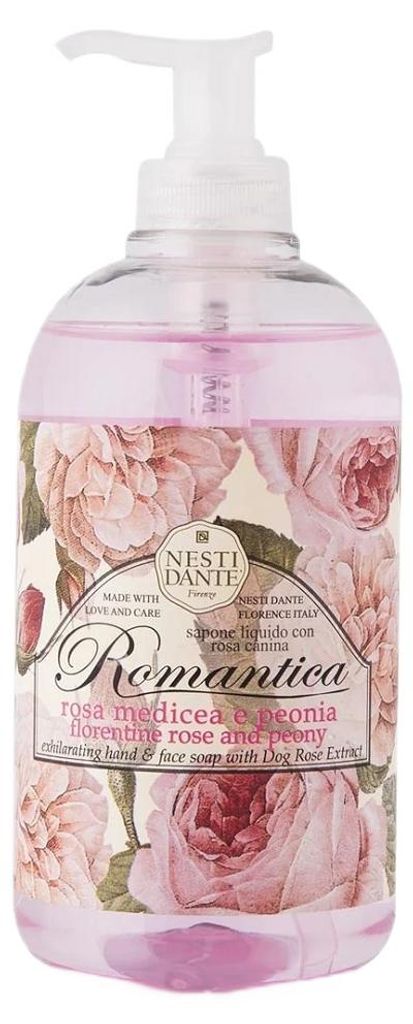 Nesti Dante Romantica Florentine Rose & Peony Flüssigseife Obrázek produktu 