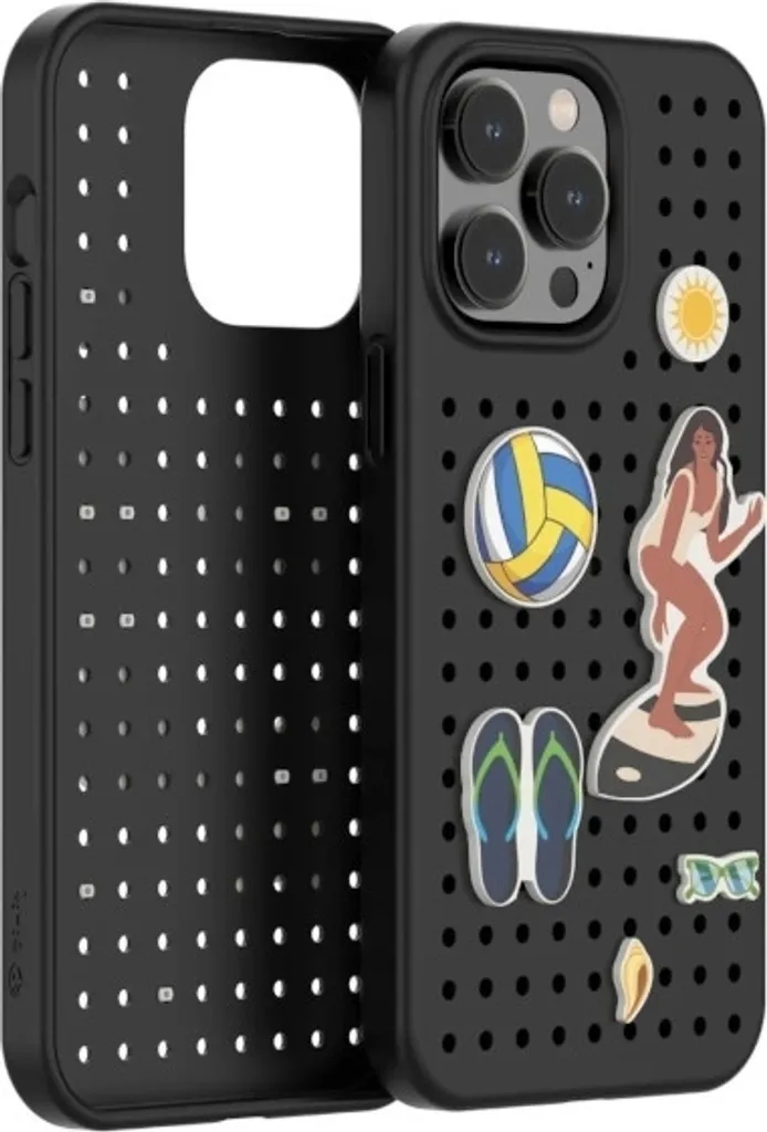 Eleganza Nera: Etui Pinit Dynamic per iPhone 14 Pro 6.1 Pollici - 2