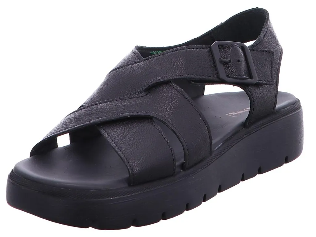 Chaussures basses Think! SING LIGHT 37 en cuir noir confortable