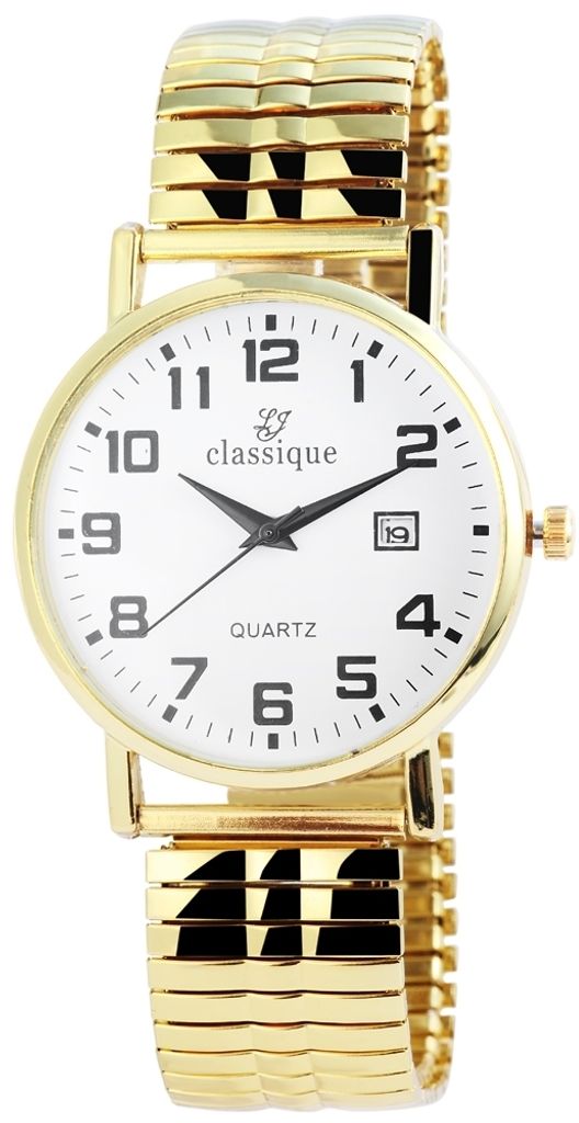 Herrenuhr Edelstahl  Datumsanzeige Produktbild 