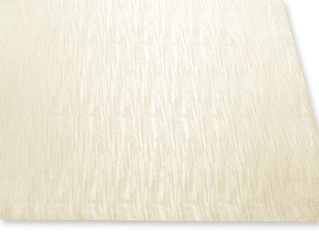 Tischdecke Matrix Streifen Tafeltuch Tischwäsche 140 cm Ø rund ecru gold
