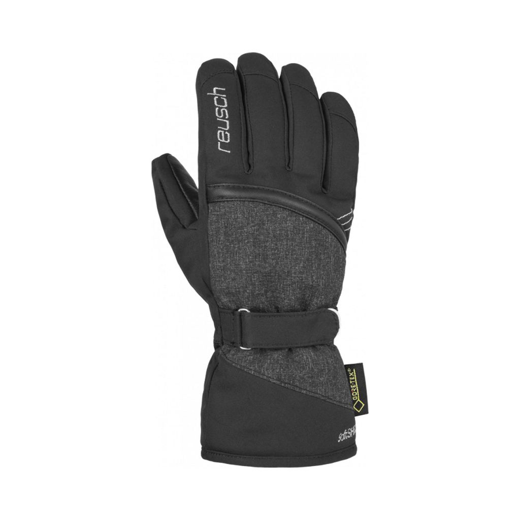 REUSCH Damen Skihandschuhe Alexa GTX black melange/silver black melange/silver 6,5