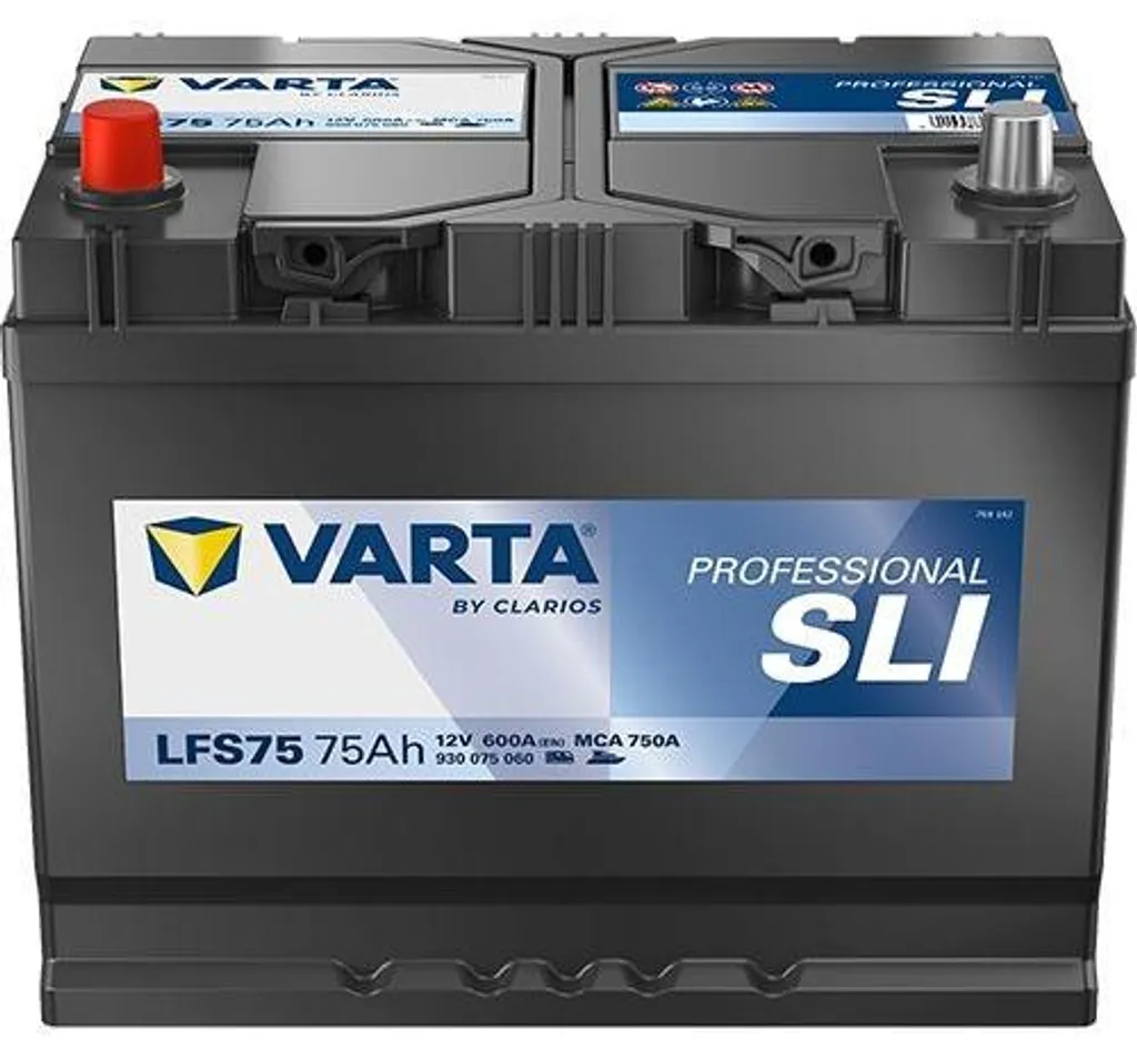 Évitez les pannes : Batterie VARTA Professional LFS75 12V 75Ah 600A fiable