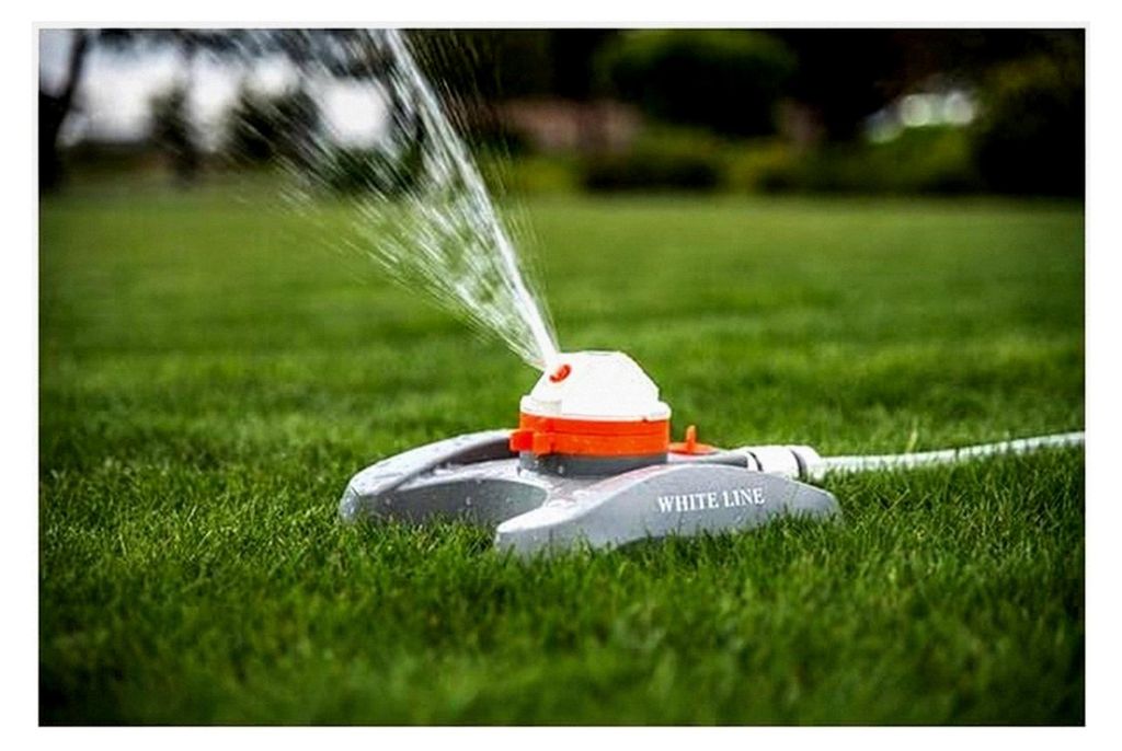 WhiteLine 2-Funktionen Sprinkler Rasensprenger