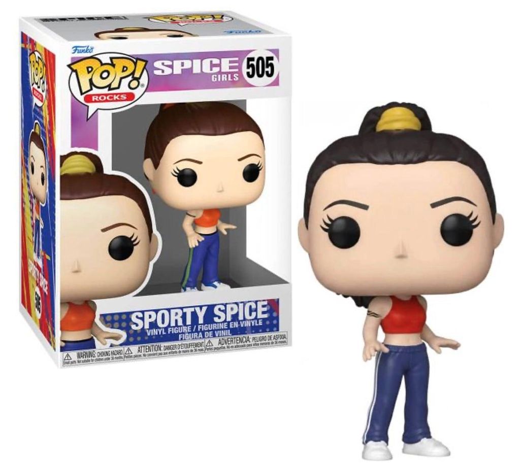 Funko POP! Rocks Spice Girls - Sporty Spice #505 Zdjęcie produktu 