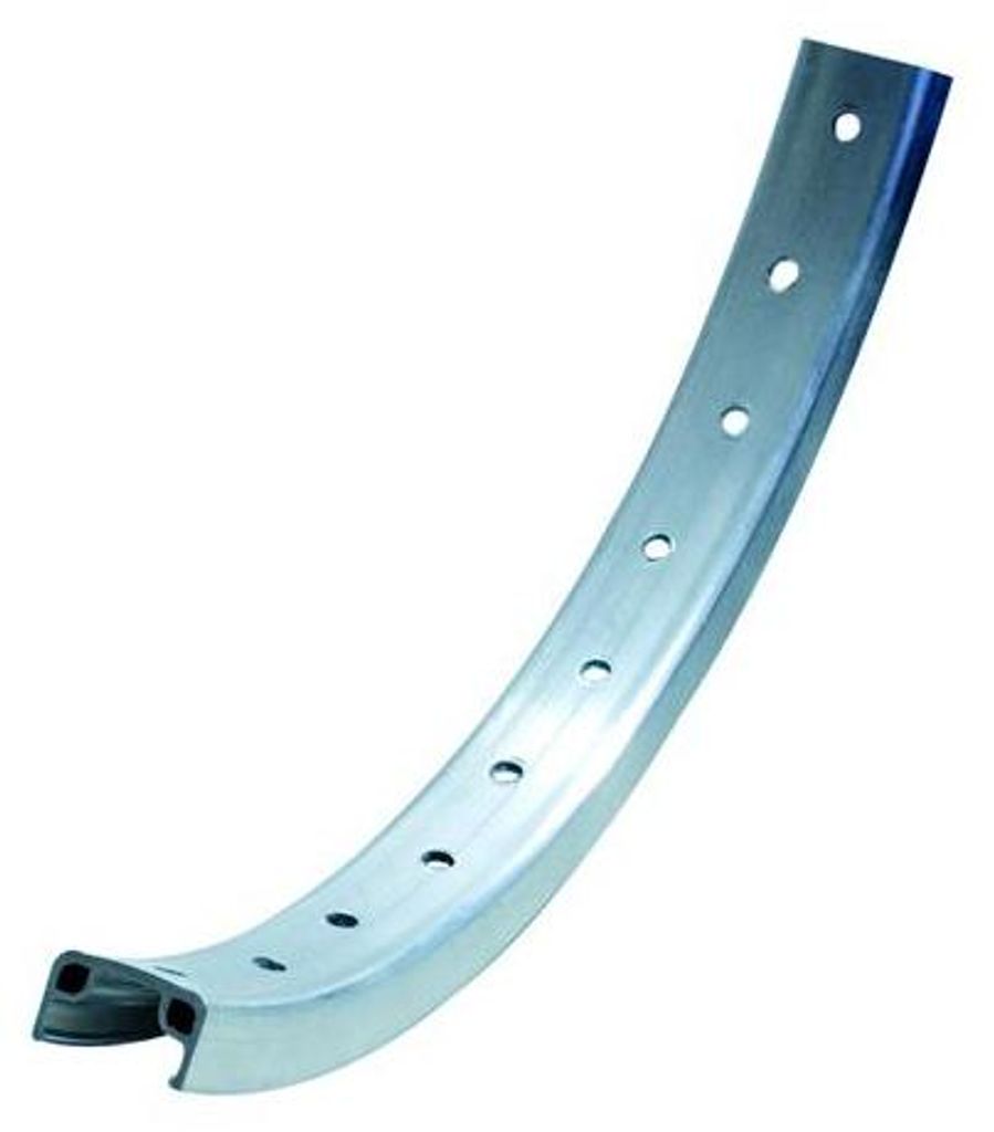 Felgenring 28 Zoll Kastenfelge Aluminium siber 36 Loch 622-21