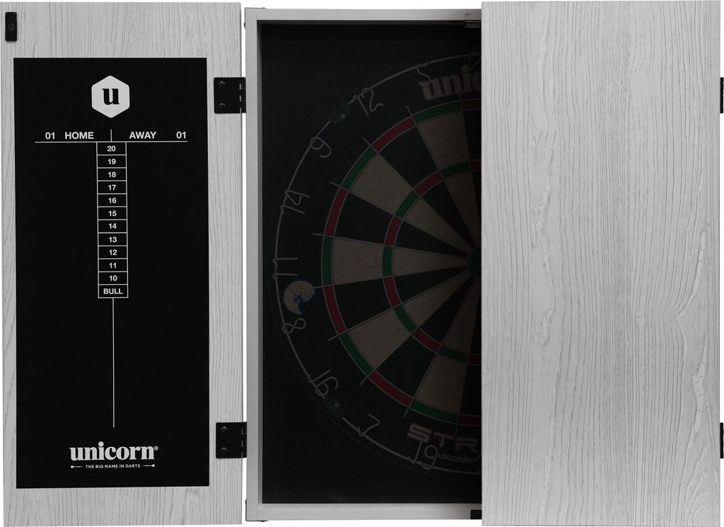 Unicorn Maestro Grey Dartboard Cabinet -- 1 Stck