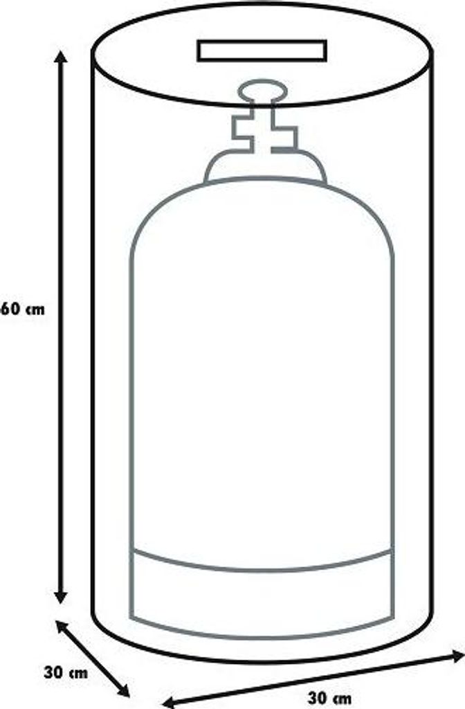Primaster Schutzhülle Universal für Gasflaschen 11 kg