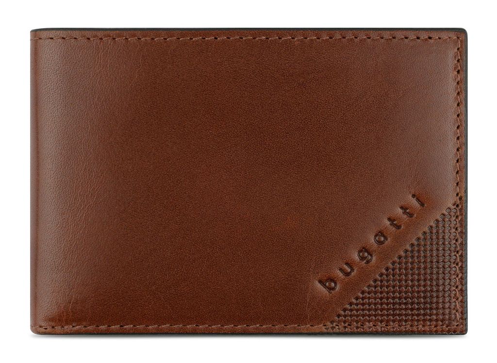 bugatti portfel Nobile Mini Purse Cognac brązowy Zdjęcie produktu 