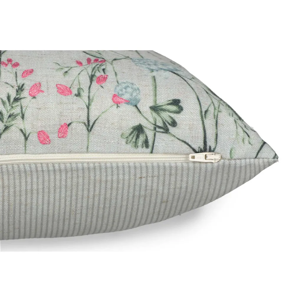 Housse de coussin déco Herbarium 45x45 cm Schöner Wohnen Multicolore