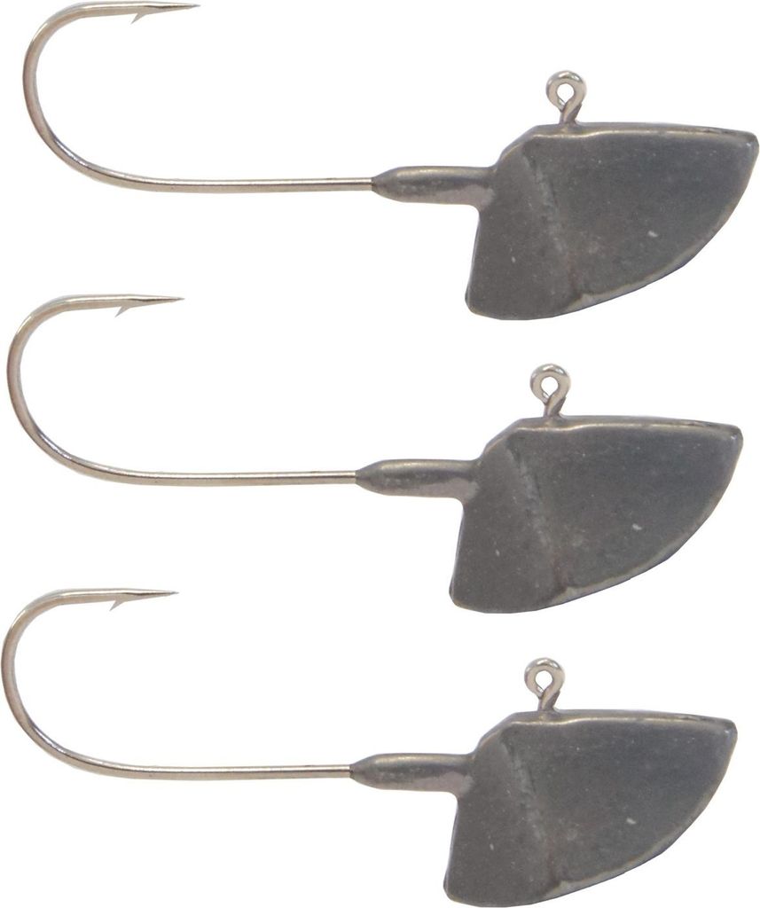Spro Erie Jighead Gripper Jig 22 polished - 3 Erie Jighaken Gamakatsu, Größe:24g / Gr. 5/0
