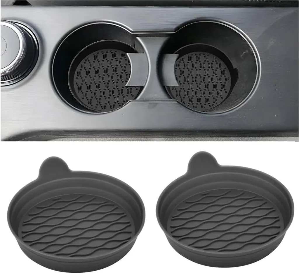 Tappetini Auto INF Silicone Antiscivolo - Set 2 Pezzi Universali