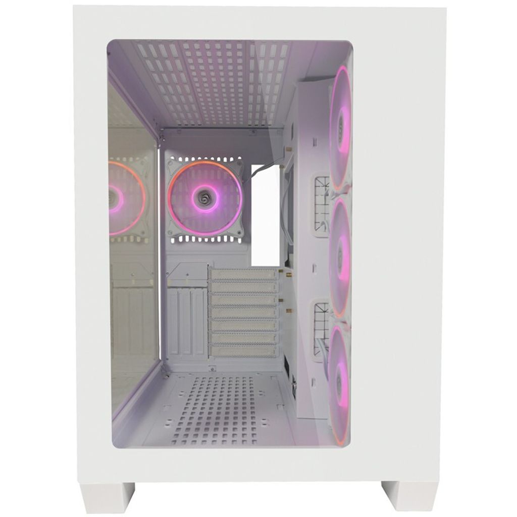LC-Power Geh Midi Gaming 807W-ON Stormwatch_X,Weiß,4 Lüfter Produktbild 