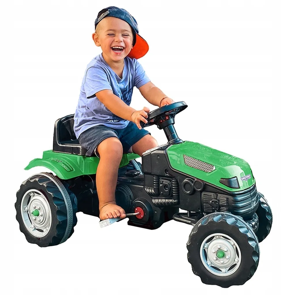 Tracteur de jardin pour enfant Woopie GoTrac idéal pour jouer au calme