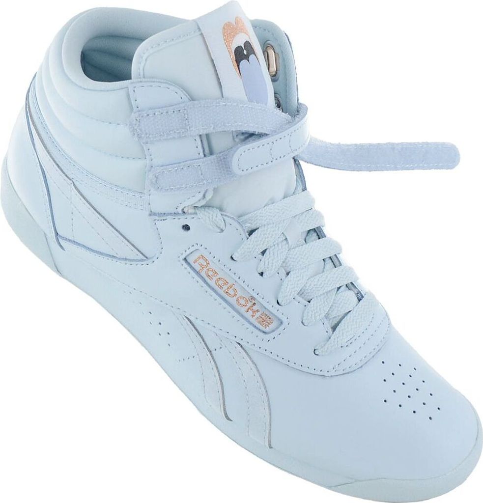 Reebok x Cardi B - Freestyle F/S Hi - Damen Sneakers Schuhe Blau GV6615 , EU 35 UK 2.5