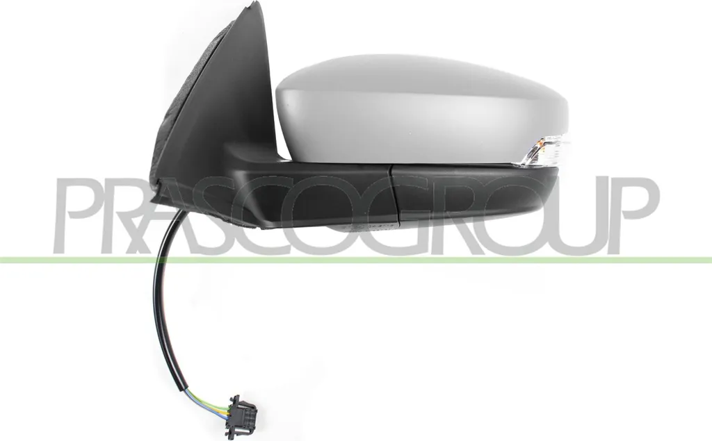 Rétroviseur asphérique PRASCO 6V0857537A Skoda Fabia III réglable gauche