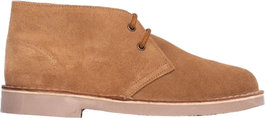 Roamers Uni Desert-Boots / Schnürschuhe / Halbschuhe, Wildleder DF112 (43 EU) (Sand)