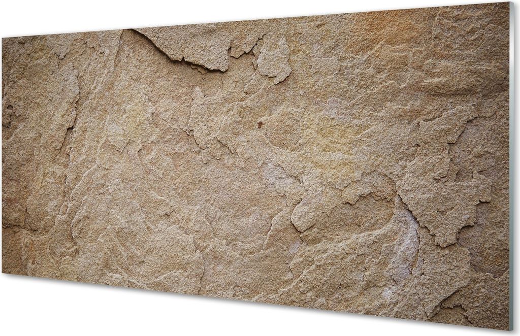 Spritzschutz 100x50 Wandkunst Steinstruktur Wand