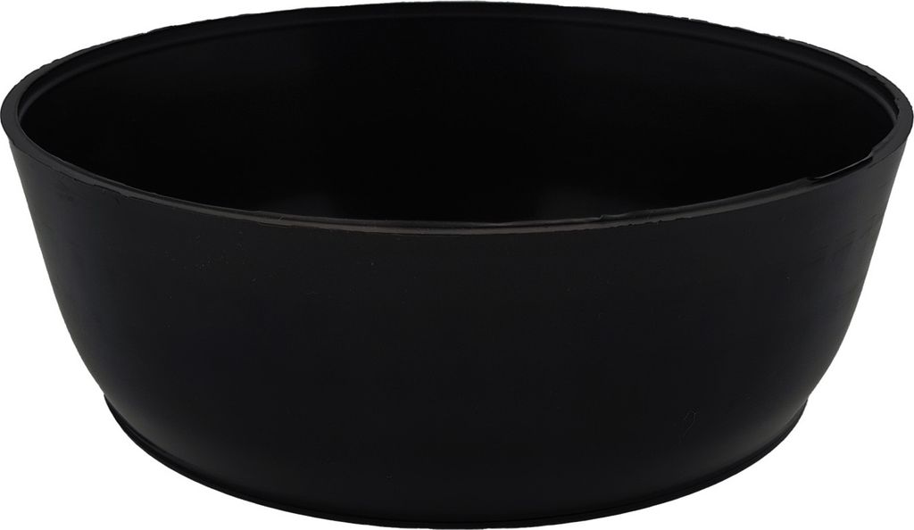Robuster Gipsbecher Schwarz Ø 150 mm – Ideal für Spachtelmasse, Mörtel, Zement, vielseitig einsetzbar 1 Stück