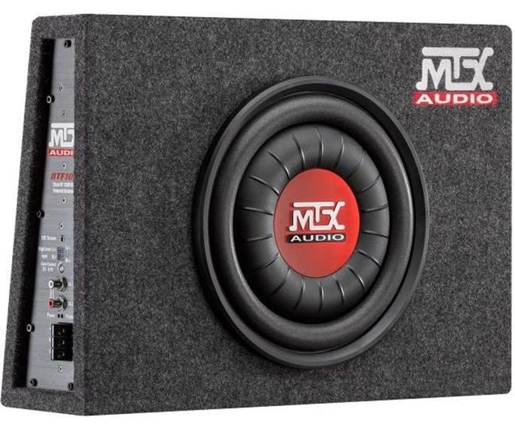 Subwoofer MTX piatto attivo chiuso RTF10P Sub 25 cm 200 W Immagine del prodotto 