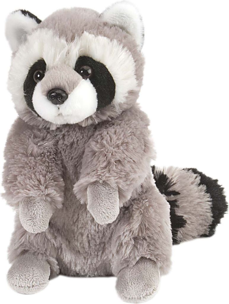 kuscheliger Waschbär junior 20 cm Plüsch grau Produktbild 