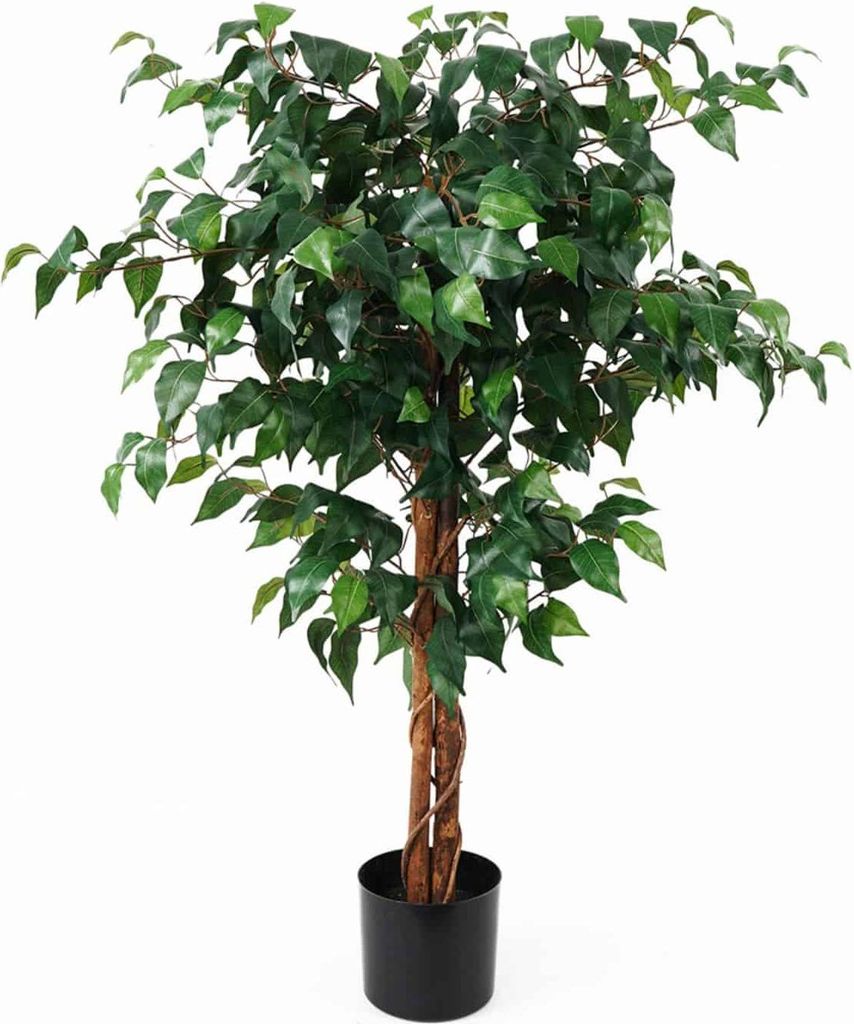 Present Time - Kunstpflanze Fig Ficus - Grün - 76x76x110cm