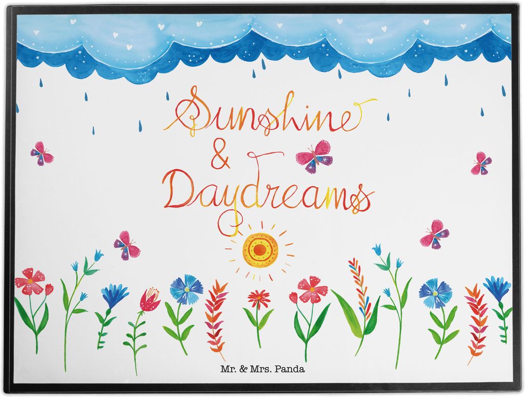 Mr. & Mrs. Panda Schreibunterlage Sunshine and Daydreams - Geschenk, schreibtischunterlage, Sonne, bastelunterlagen, schreibtischunterlagen, Zitat,...