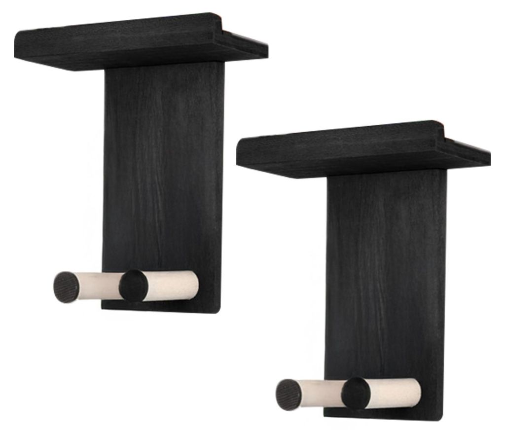 Wandhalterung für Gitarren, Plektrumhalter, Holzhaken, Präsentationsständer für E-Gitarren, personalisierte Gitarrendekoration