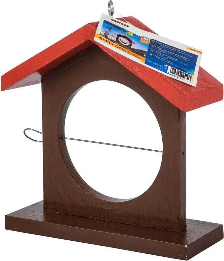Stocker Apply Vogelhäuschen Braun Braun One Size