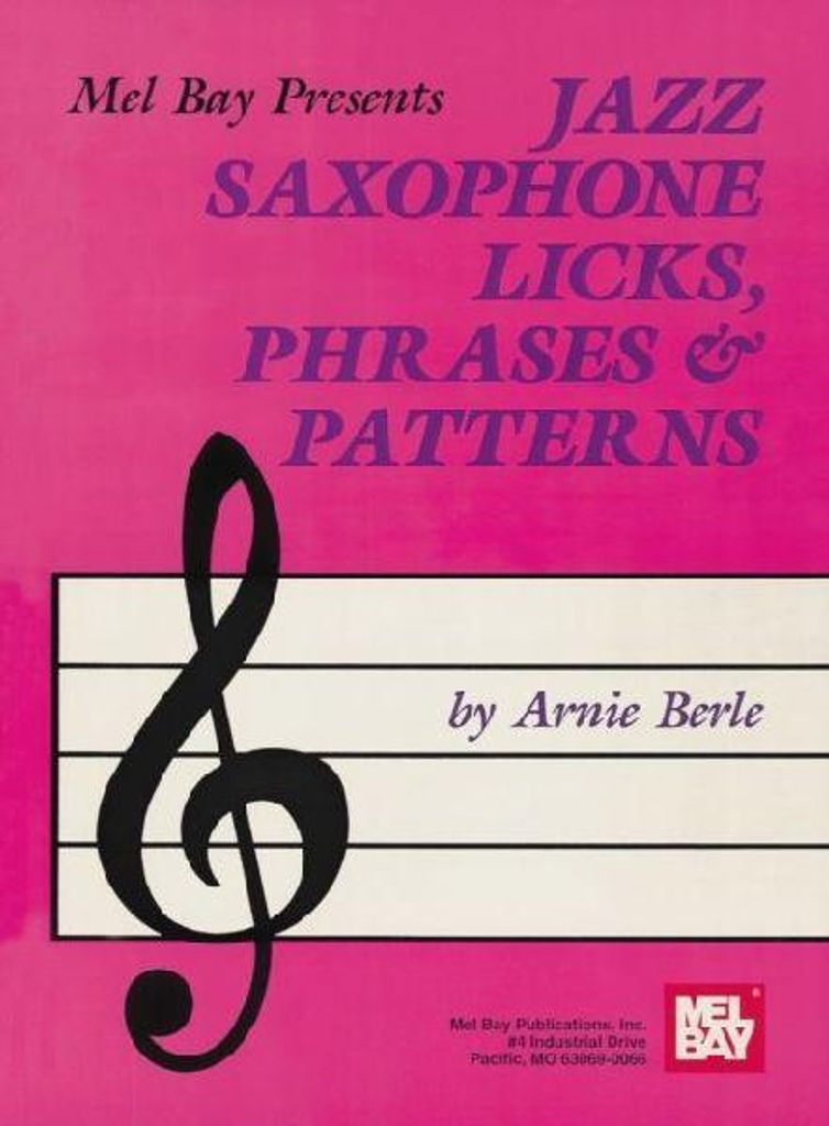 Jazz Saxophone Licks, Phrases and Patterns Produktbild 
