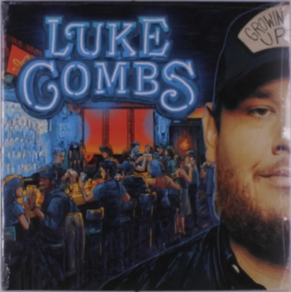 Vinyle 180g Growin' Up Luke Combs Remasterisé LP Haute Fidélité Son