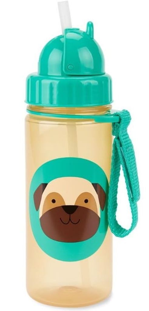 Skip Hop Zoo Strohhalmbecher Kinderbecher Hund PP 390ml