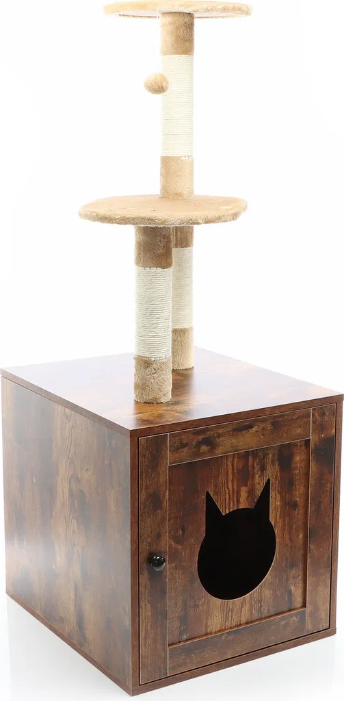 Tiragraffi Design Fudajo 125cm Marrone Vintage: Eleganza Felina